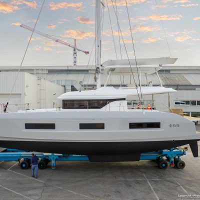 Lagoon 55 Catamaran Exterior