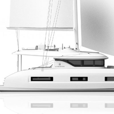 Lagoon 55 Catamaran Exterior